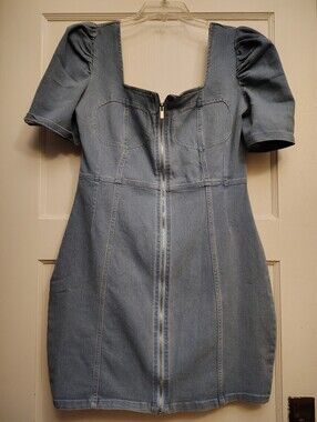 Denim Dress Size L